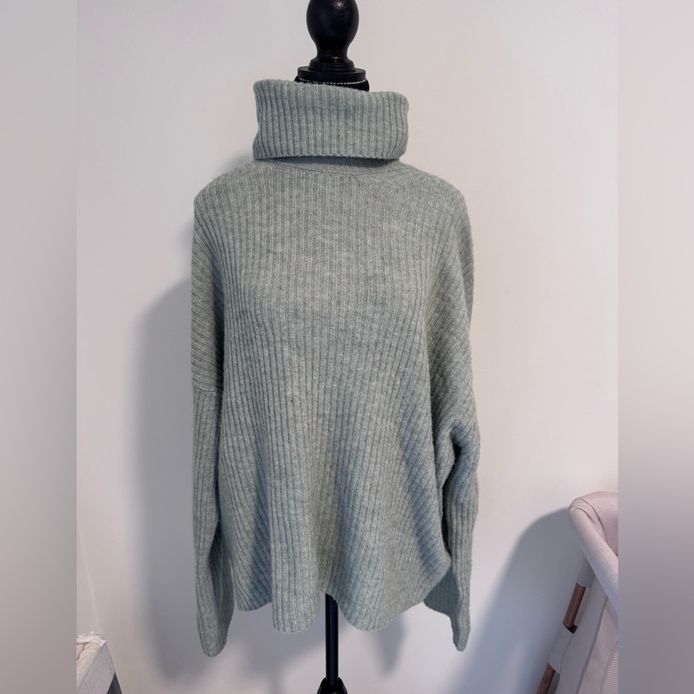 Turquiose Turtle Neck